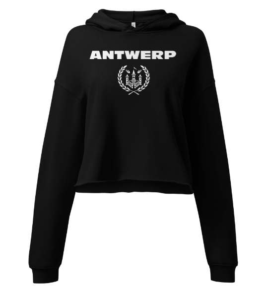 Antwerp Cropped Hoodie Shield Kids