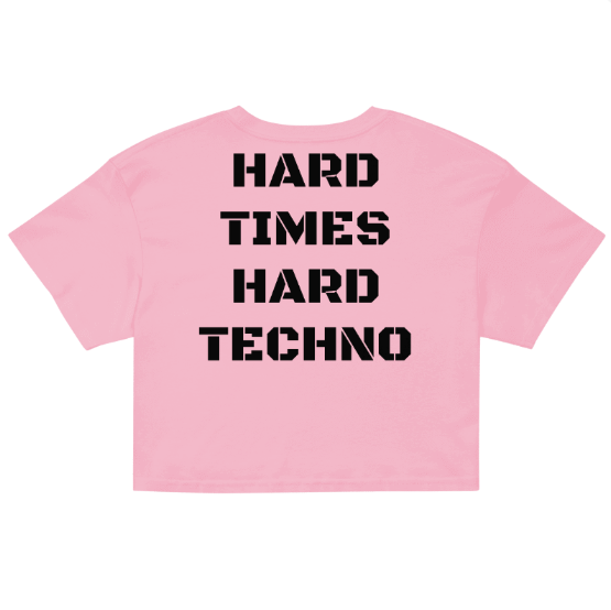 Techno Cropped T-shirt Hard Times