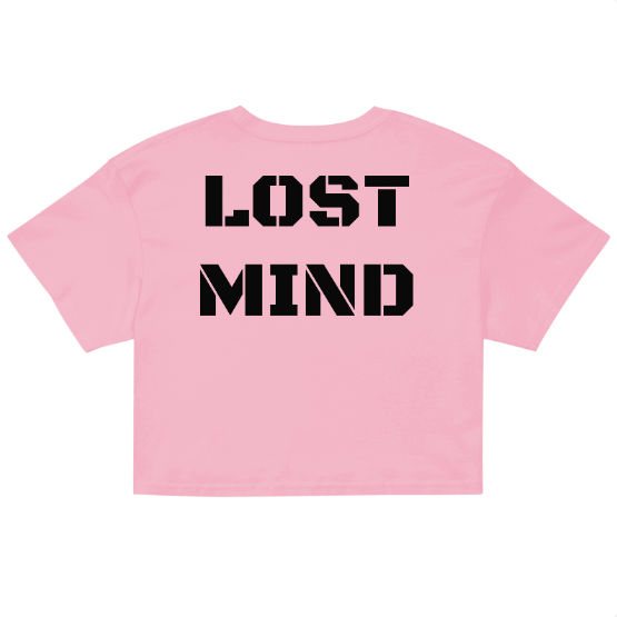 Techno Cropped T-shirt Lost Mind