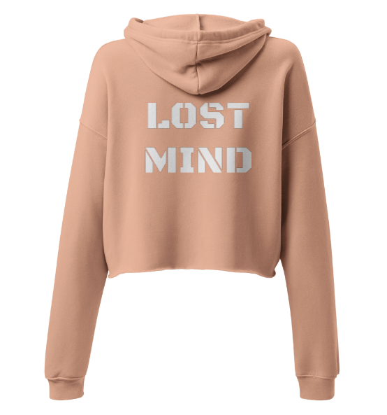 Techno Cropped Hoodie Lost Mind