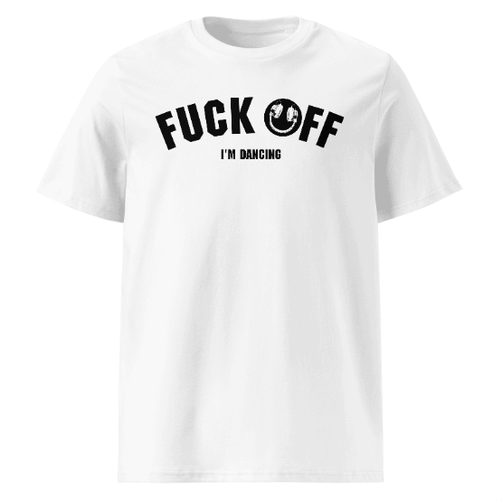 Techno Oversized T-shirt Fuck Off