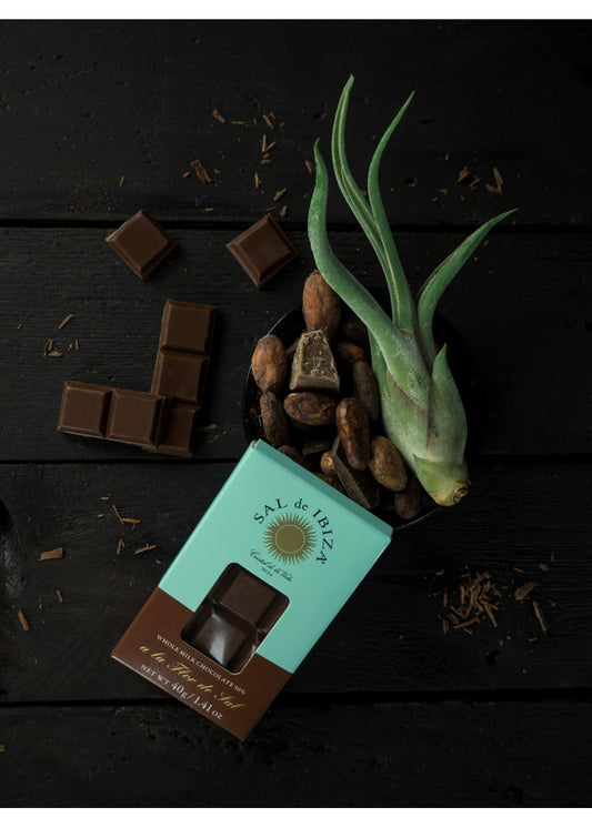 50% Organic Cocoa - with Fleur de Sel, Mini, 40 g