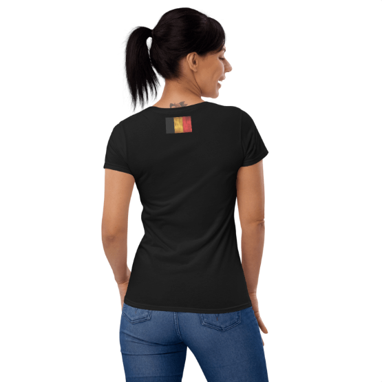 Belgium Women's T-shirt Backflag