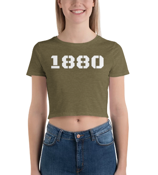 Antwerp Cropped T-shirt 1880 Stone