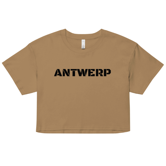 Antwerp Cropped T-shirt Stone Kids