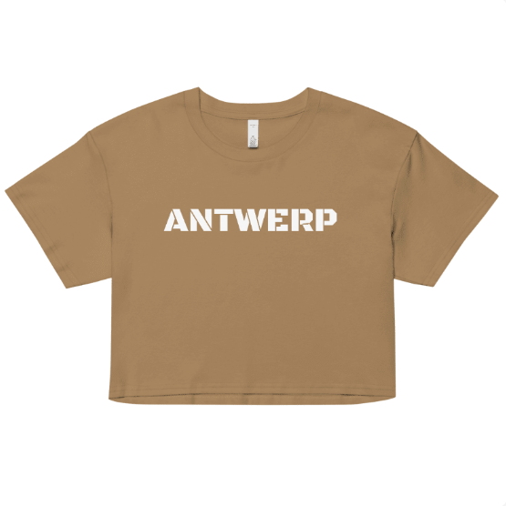 Antwerp Cropped T-shirt Stone Kids