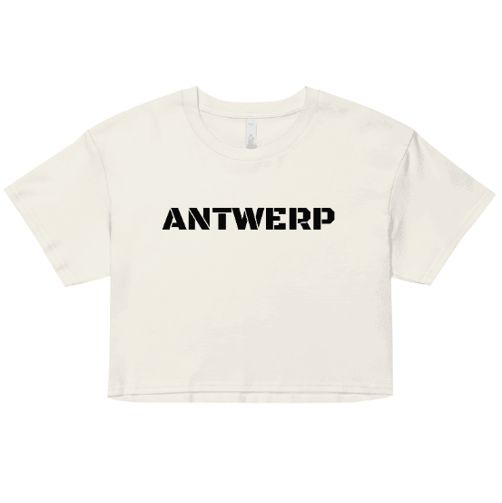 Antwerp Cropped T-shirt Stone Kids