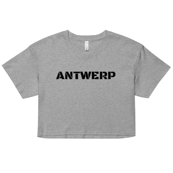 Antwerp Cropped T-shirt Stone