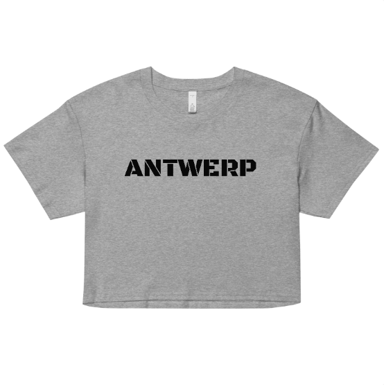 Antwerp Cropped T-shirt Stone Kids