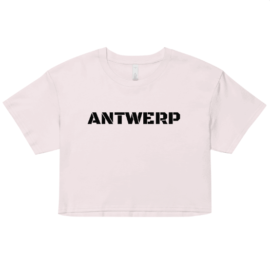 Antwerp Cropped T-shirt Stone