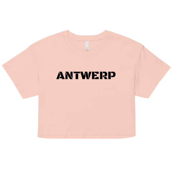 Antwerp Cropped T-shirt Stone