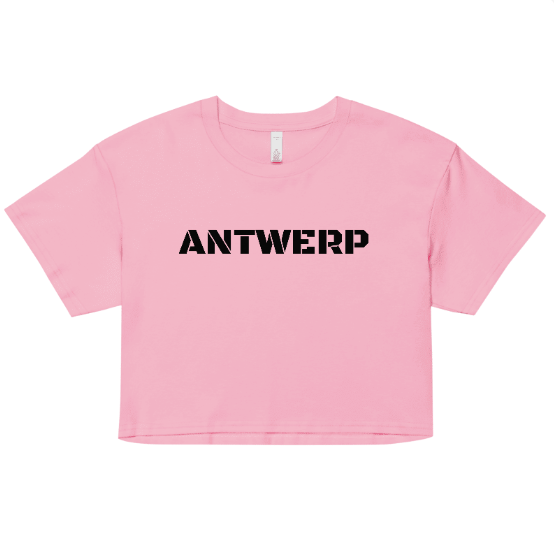 Antwerp Cropped T-shirt Stone Kids
