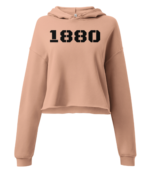 Antwerp Cropped Hoodie 1880 Stone
