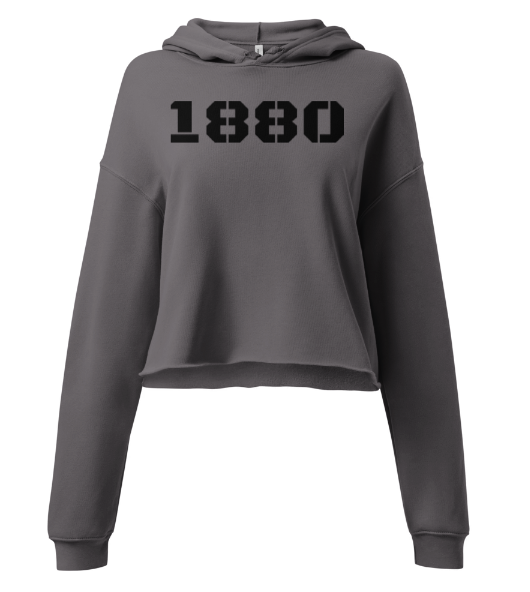 Antwerp Cropped Hoodie 1880 Stone