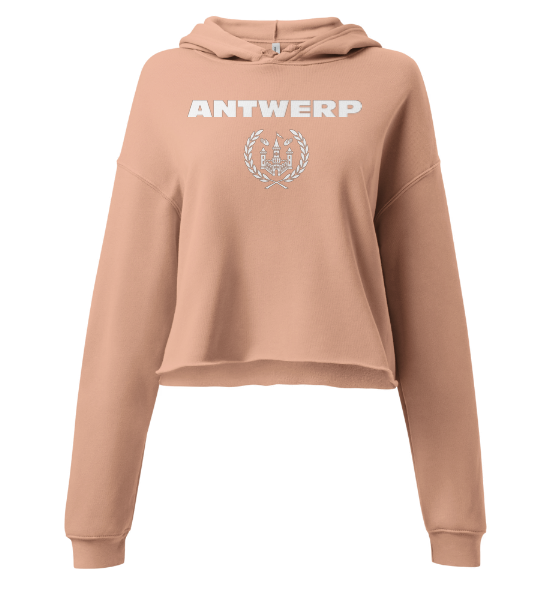 Antwerp Cropped Hoodie Shield