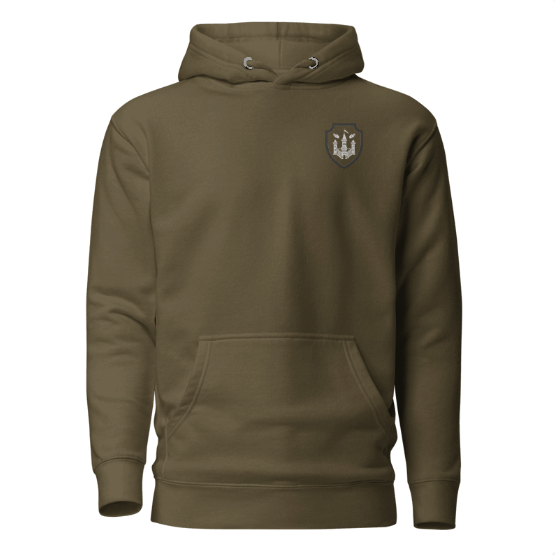 Antwerp Hoodie "City Hall" ( Embroidered Front )