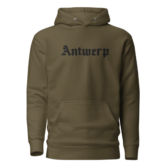Antwerp Hoodie "Ro Nal Din Ho" (Embroidered Front & Side)