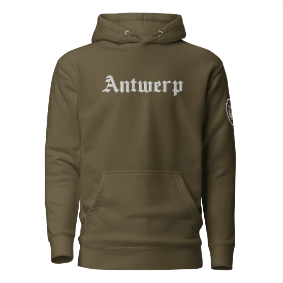 Antwerp Hoodie "Ro Nal Din Ho" (Embroidered Front & Side)