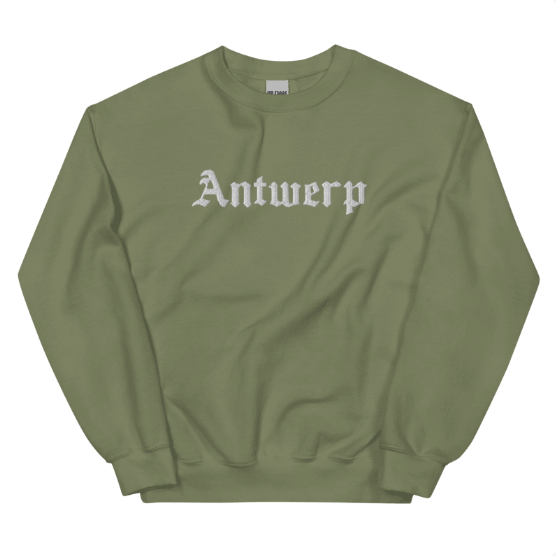 Antwerp Sweater "Ro Nal Din Ho" (Embroidered Front & Back)