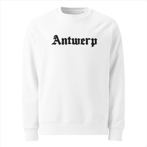 Antwerp Sweater "Ro Nal Din Ho" (Embroidered Front & Back)