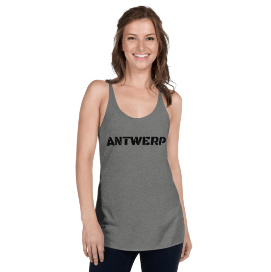 Antwerp Racerback Tank Top Stone