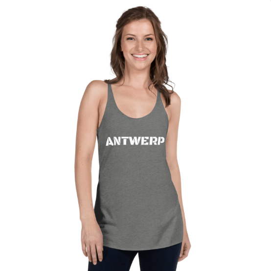 Antwerp Racerback Tank Top Stone