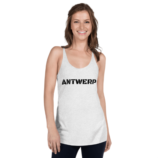 Antwerp Racerback Tank Top Stone