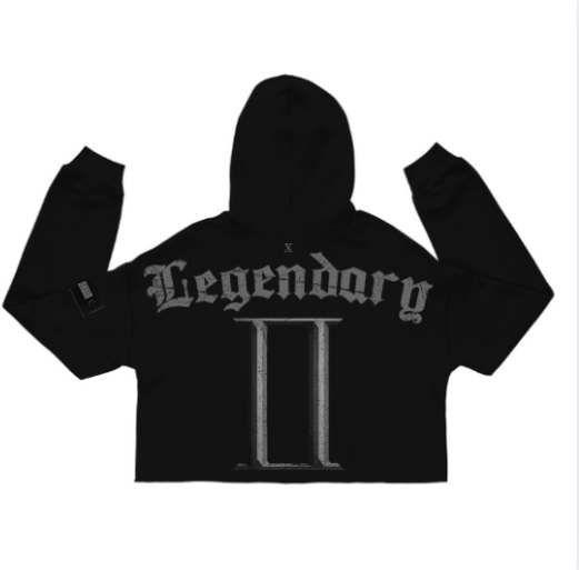 Antwerp Cropped Hoodie "Den 2 - Legendary"