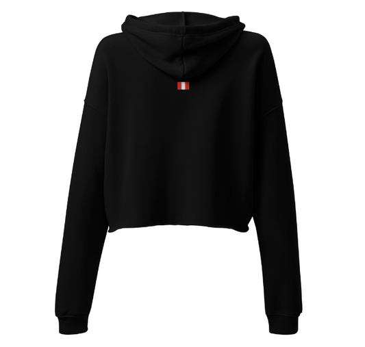 Antwerp Cropped Hoodie Fine Flag ( Rubber Print )