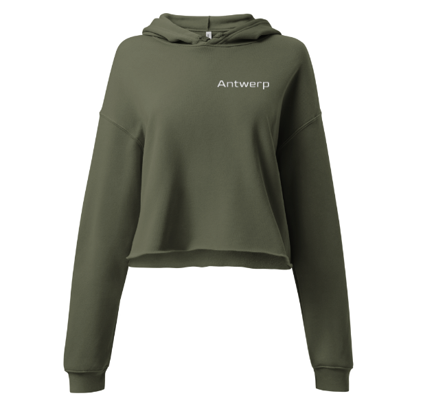 Antwerp Cropped Hoodie Fine