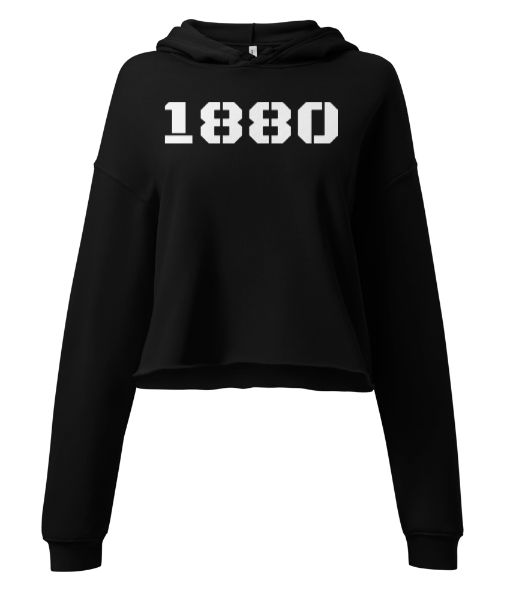 Antwerp Cropped Hoodie 1880 Stone