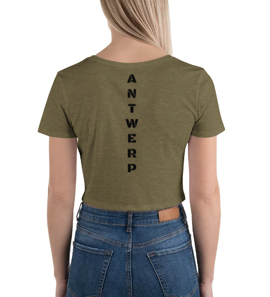 Antwerp Cropped T-shirt 1880 Stone Kids