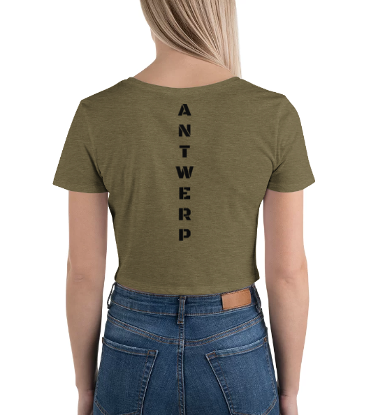 Antwerp Cropped T-shirt 1880 Stone