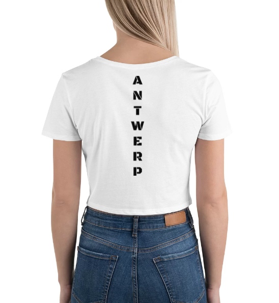 Antwerp Cropped T-shirt 1880 Stone