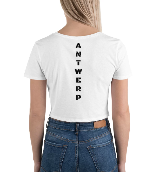 Antwerp Cropped T-shirt 1880 Stone Kids