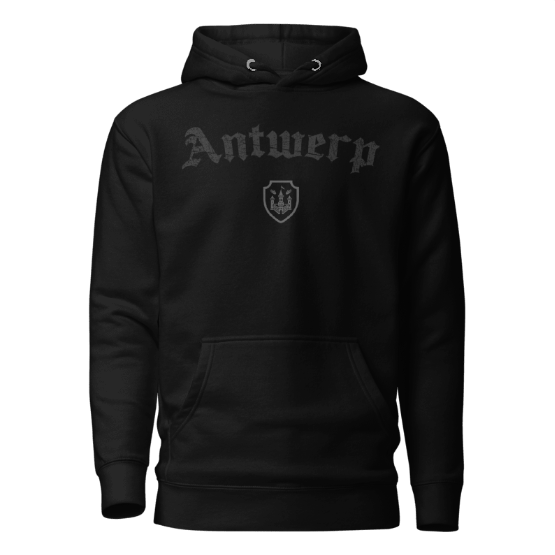 Antwerp Hoodie "Del Pie Ro" ( Embroidered Front )