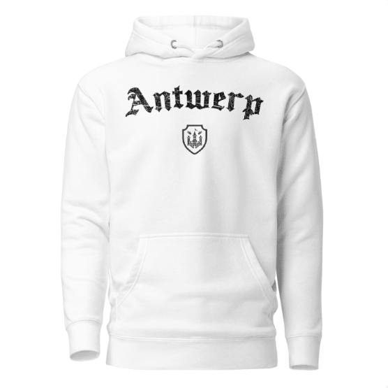 Antwerp Hoodie "Del Pie Ro" ( Embroidered Front )