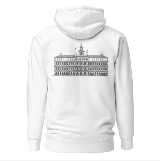 Antwerp Hoodie "'t Stadhuis" ( Embroidered Front )