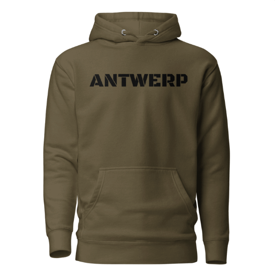 Antwerp Hoodie Stone NoLogo