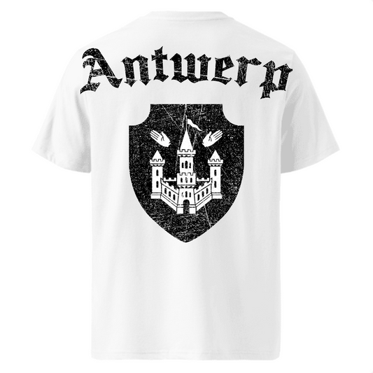 Antwerp Oversized T-shirt "Antwerpiaga" ( Embroidered front )