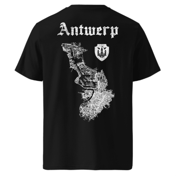 Antwerp Oversized T-shirt "Map"