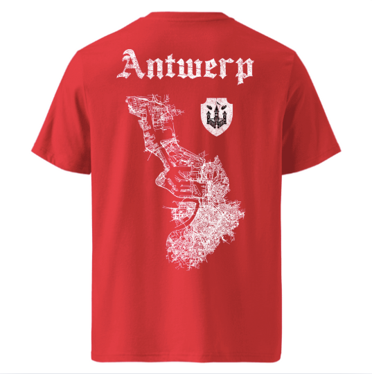 Antwerp Oversized T-shirt "Map"