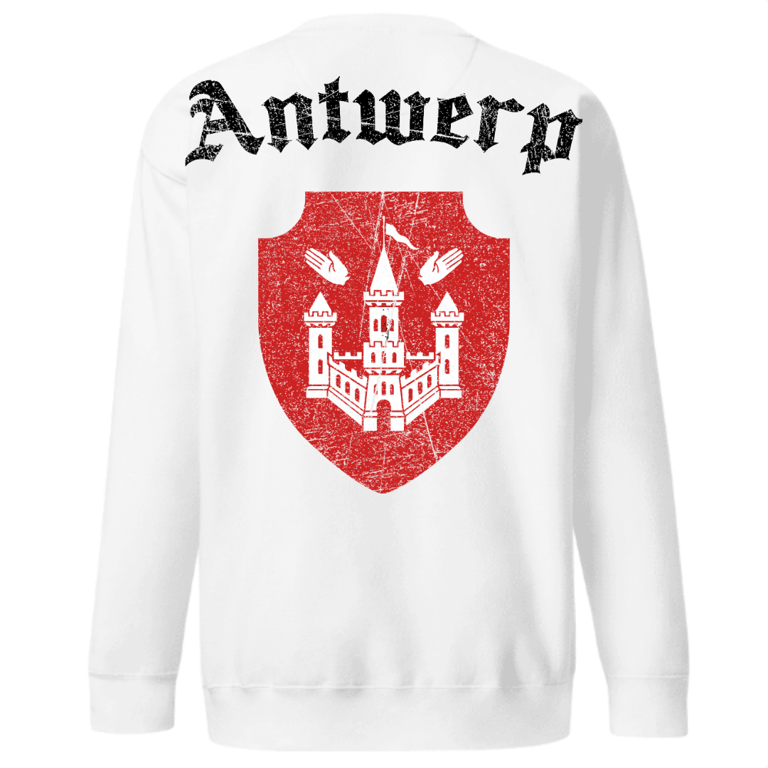 Antwerp Oversized Sweater "Antwerpiaga" ( Embroidered Front )