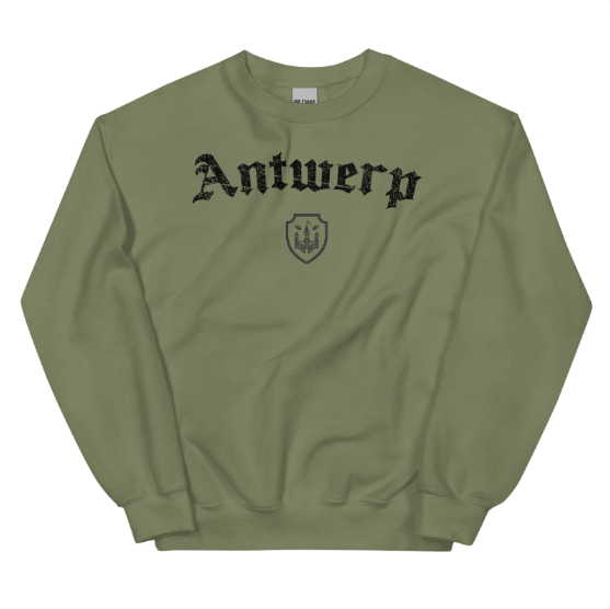 Antwerp Sweater "Del Pie Ro" ( Embroidered Front )