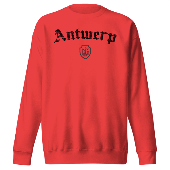 Antwerp Sweater "Del Pie Ro" ( Embroidered Front )