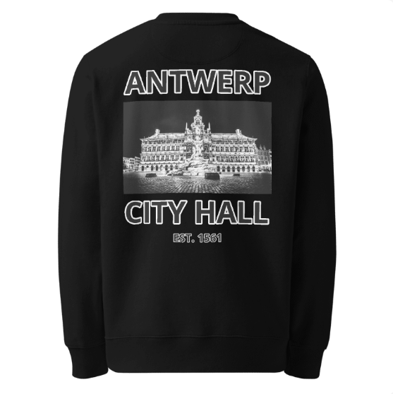 Antwerp Sweater "City Hall" ( Embroidered Front )