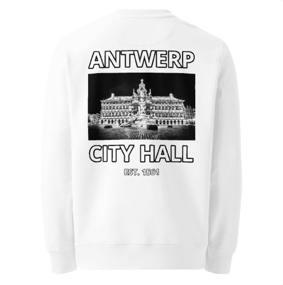 Antwerp Sweater "City Hall" ( Embroidered Front )