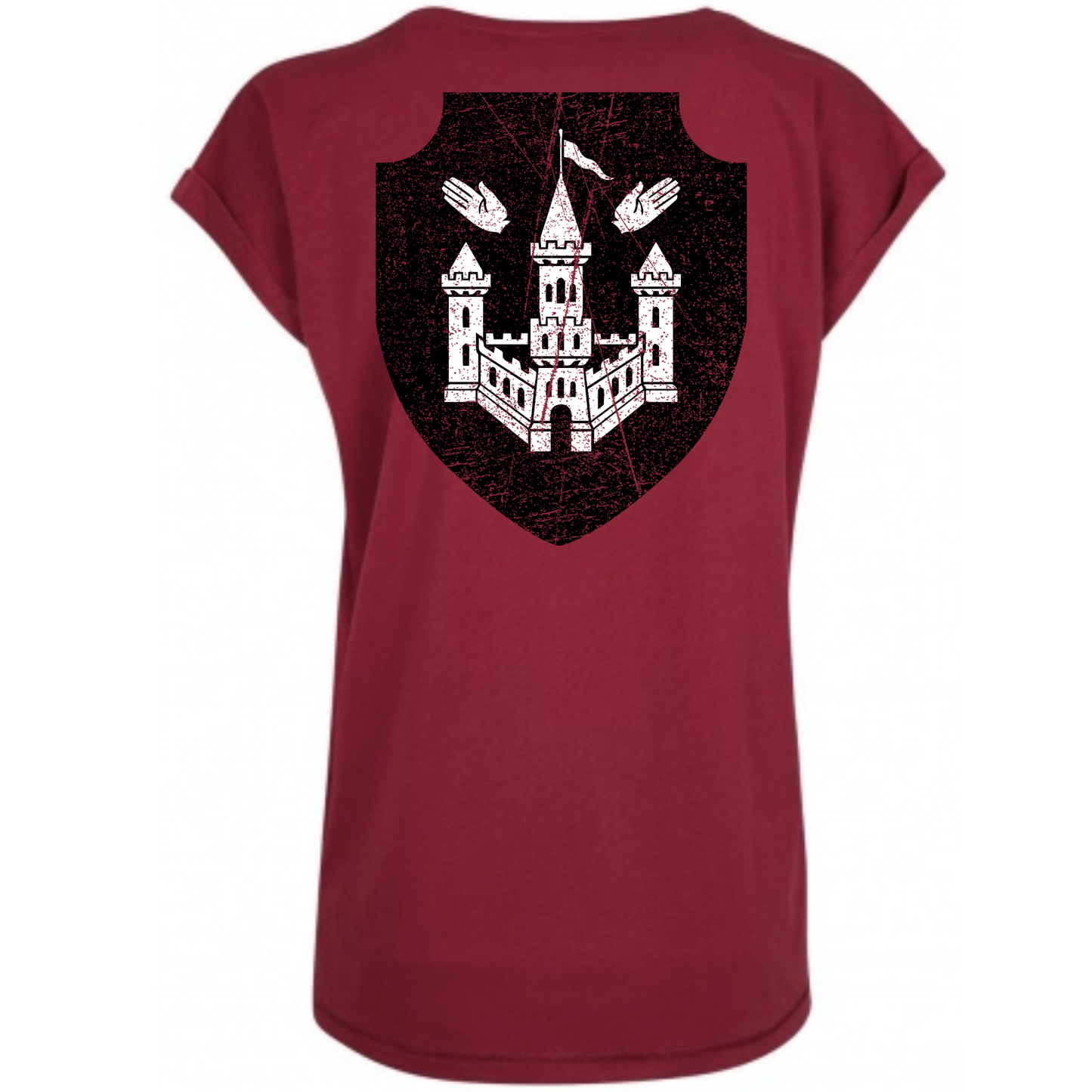 Antwerp Women's T-shirt "Amberesiaga" ( Embroidered Front )