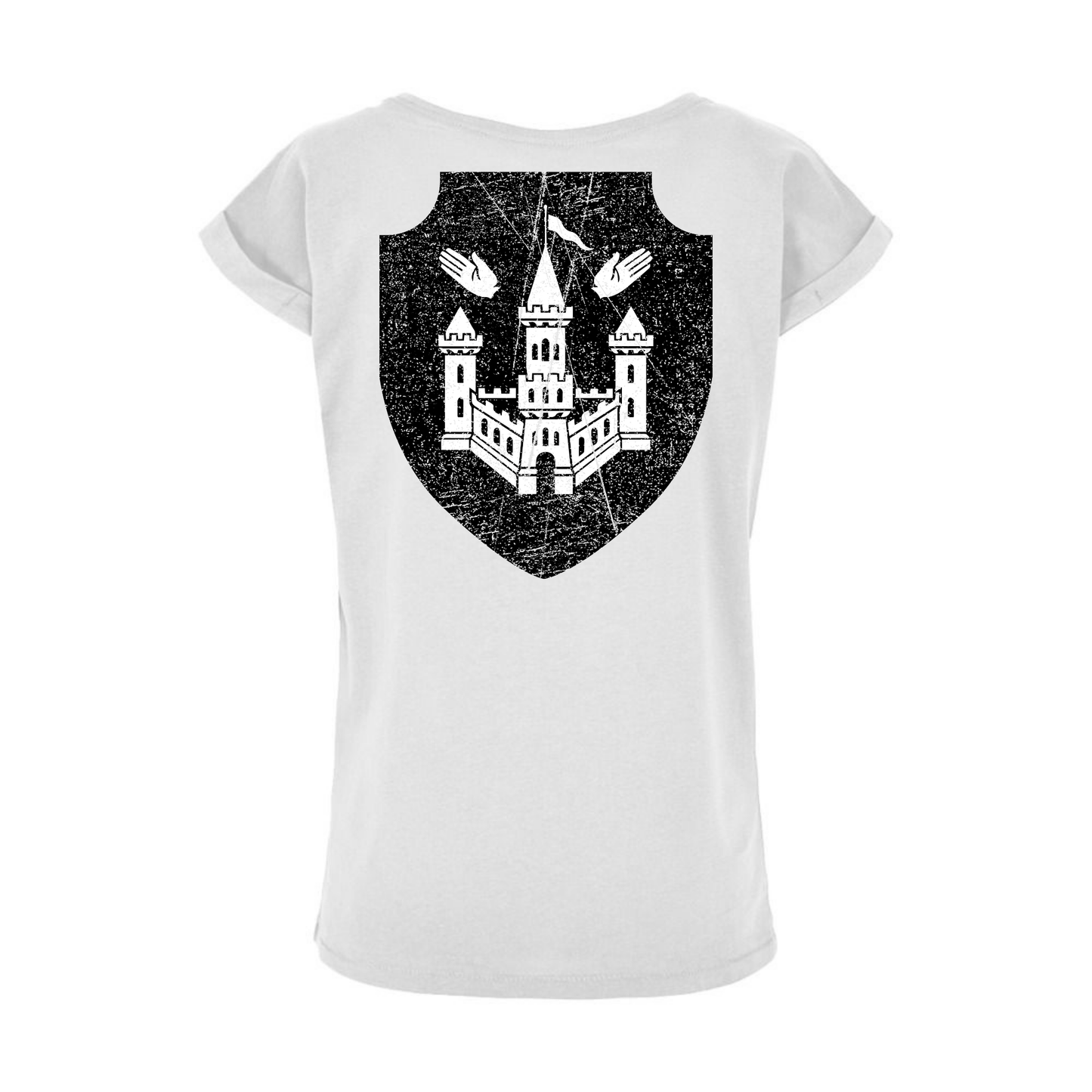 Antwerp Women's T-shirt "Amberesiaga" ( Embroidered Front )