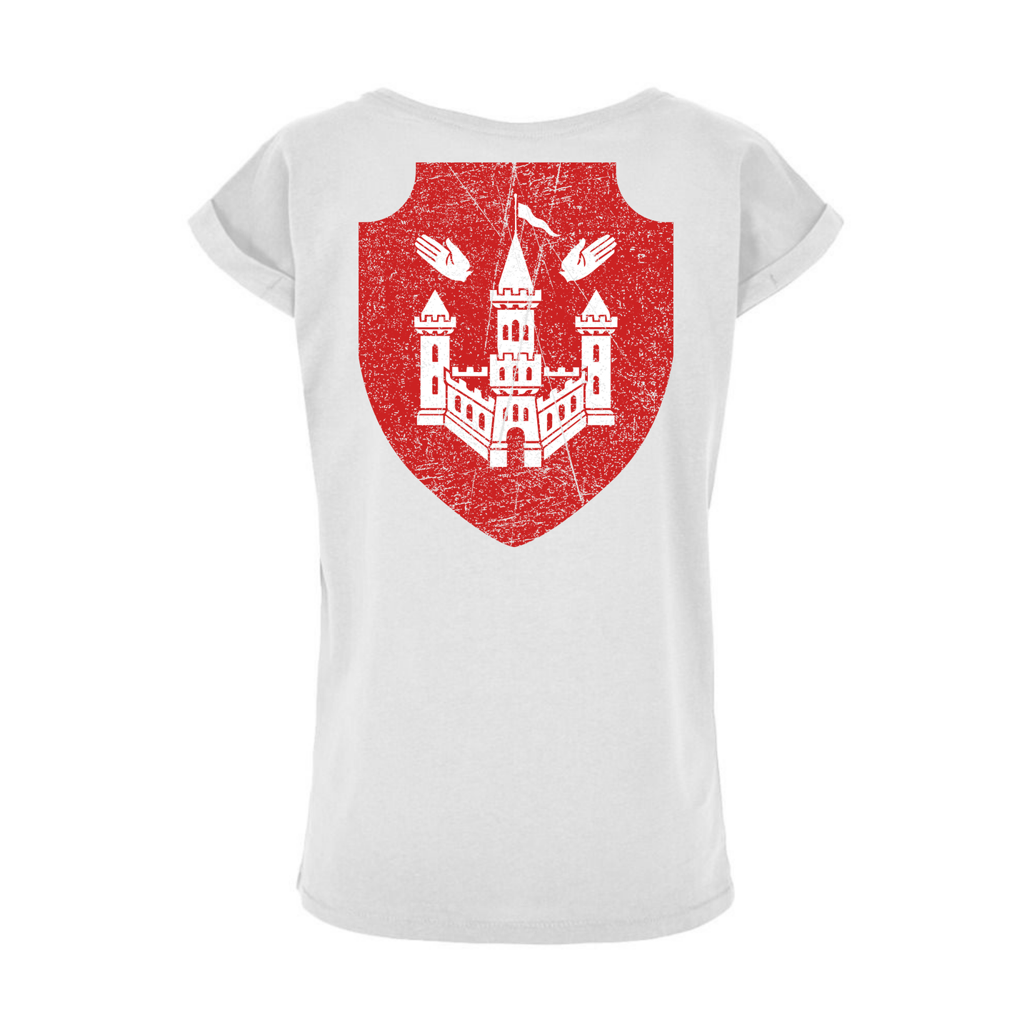 Antwerp Women's T-shirt "Amberesiaga" ( Embroidered Front )